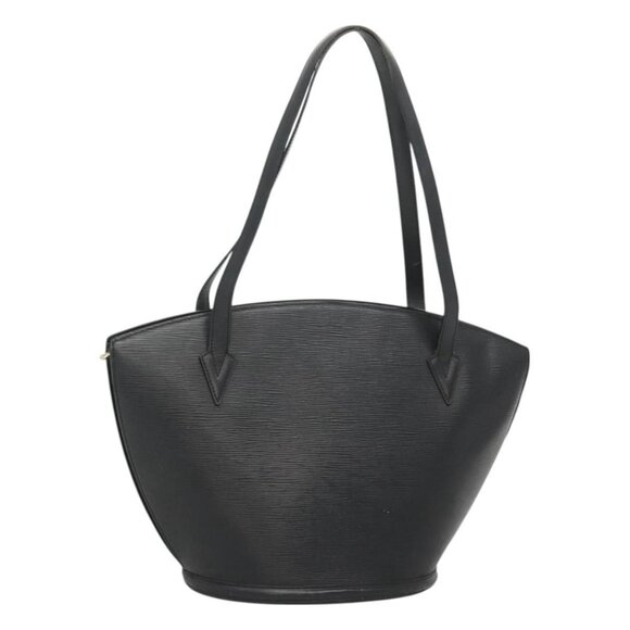 LOUIS VUITTON Epi Saint Jacques Shopping Shoulder Bag Black M52262 Auth 127498 - Picture 1 of 16